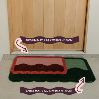 Brownie Points Large Door Mat