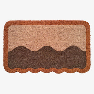 Brownie Points Large Door Mat - Shades of Jupiter