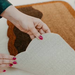Brownie Points Medium Door Mat - Shades of Jupiter