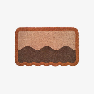 Brownie Points Medium Door Mat - Shades of Jupiter