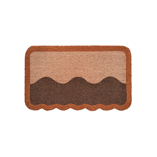 Brownie Points Medium Door Mat - Shades of Jupiter