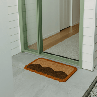Brownie Points Medium Door Mat - Shades of Jupiter