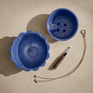 Poppy Self-Watering Hanging Planter - Blueberry - Shades of Jupiter