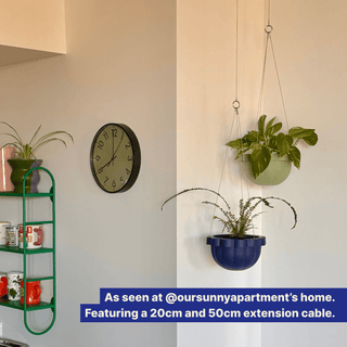 Poppy Self-Watering Hanging Planter - Blueberry - Shades of Jupiter