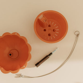 Poppy Self - Watering Hanging Planter - Clay - Shades of Jupiter