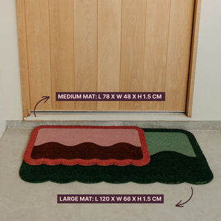 Sage Advice Large Door Mat - Shades of Jupiter